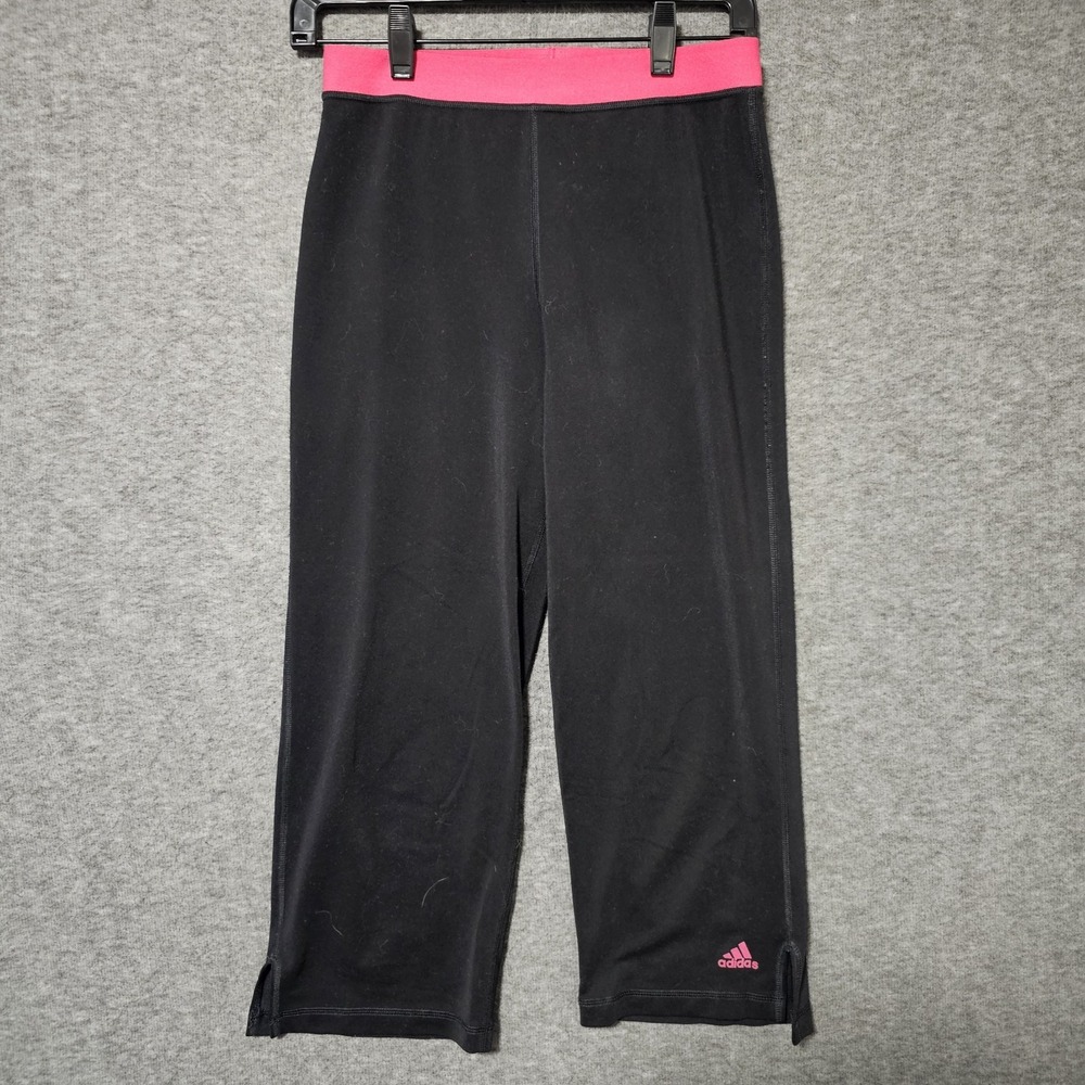 Womens Adidas Pink Black‎ Joggers Size Medium